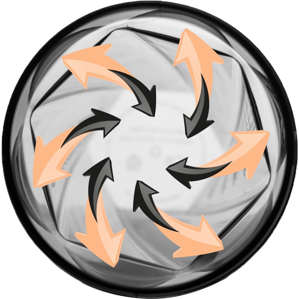 HELIMIX 2.0 Vortex Blender Shaker Bottle Holds upto 28oz | No Blending Ball or Whisk | USA Made | Portable Pre Workout Whey Protein Drink Shaker Cup | Mixes Cocktails Smoothies Shakes | Top Rack Safe