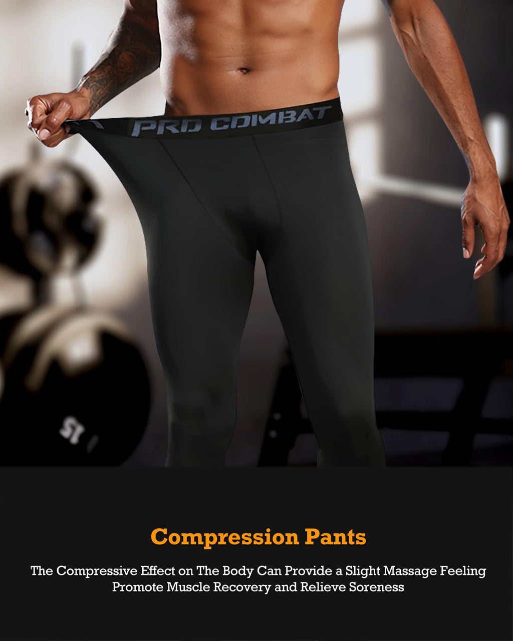 BOOMCOOL 5PCS Gym Clothes for Men Workout Sets