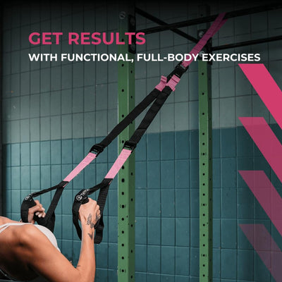 THYSOL® Resistance Trainer Pro Xtreme Straps Army | Sling Trainer Set with Adjustable Door Anchor | Fitness Home Workouts - Suitable for Travelling & for Training Indoor & Outdoor