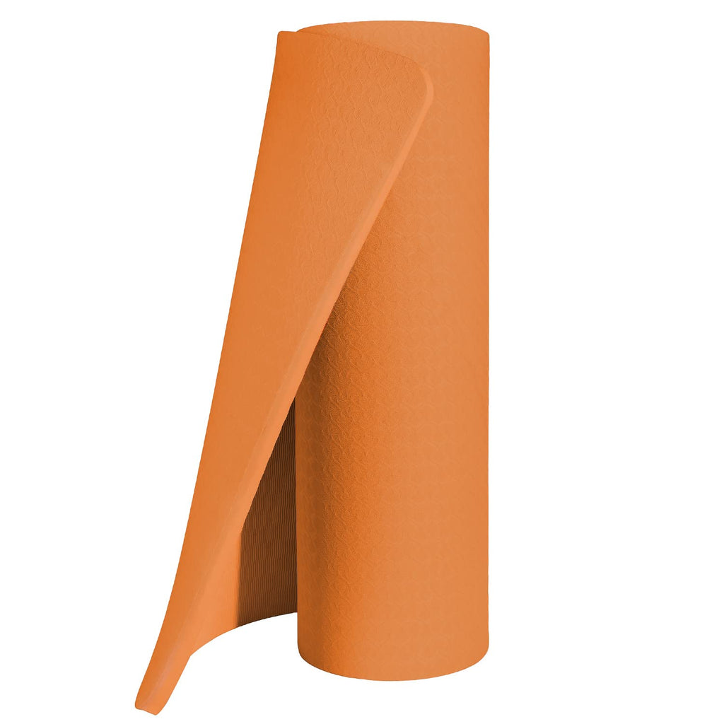 Hatha Yoga 4/5 inch TPE Yoga Mat Fitness & Exercise Mats Large Size 72"L x 32"W Non-Slip Anti-Tear For Women Men