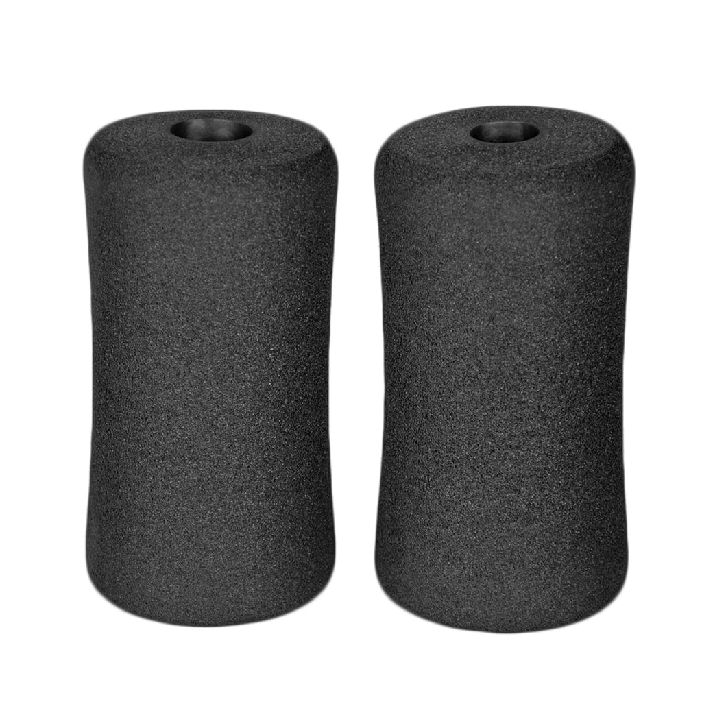 Sponge Foam Foot Pad Roller Pair, Used for Replacing Gym Exercise Equipment, Suitable for 1-inch Rod (Foam 5.12" X 2.76" Od X 0.87" Id)