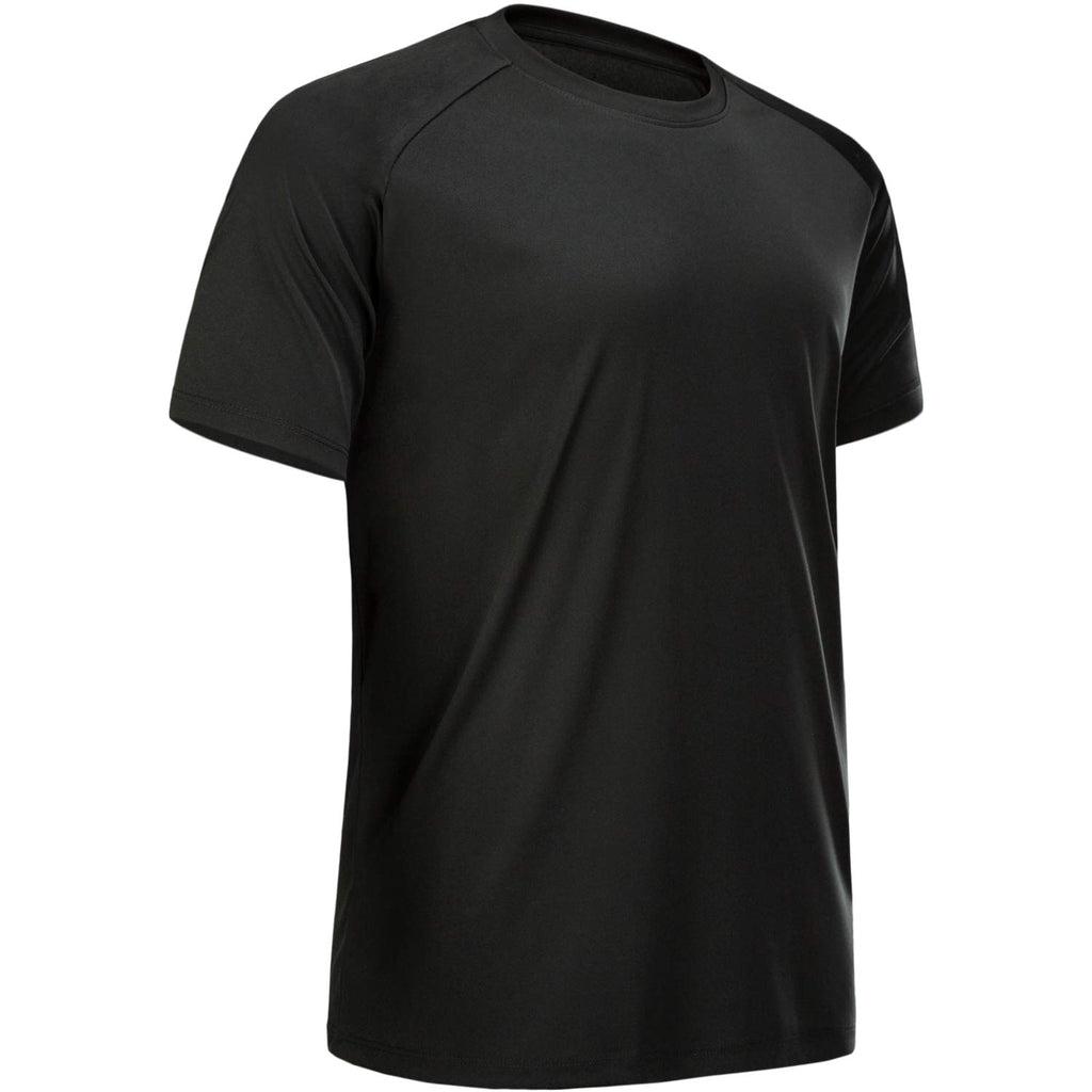 Workout Shirts for Men Short Sleeve Quick Dry Athletic Gym Active T Shirt Moisture Wicking