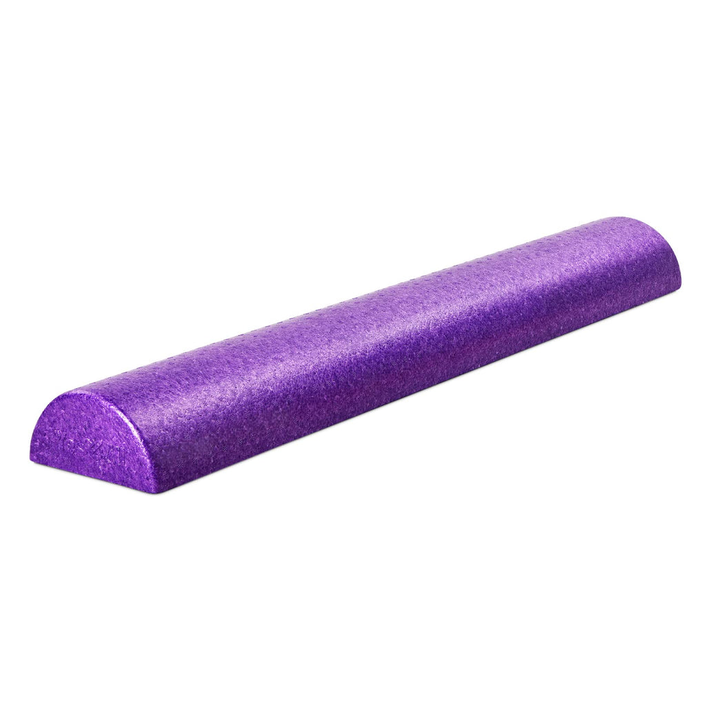 Yes4All High-Density EPP Half Round Back Roller Foam, Exercise Foam Roller for Yoga, Pilates & Stretching - 12, 18, 24, 36 inch