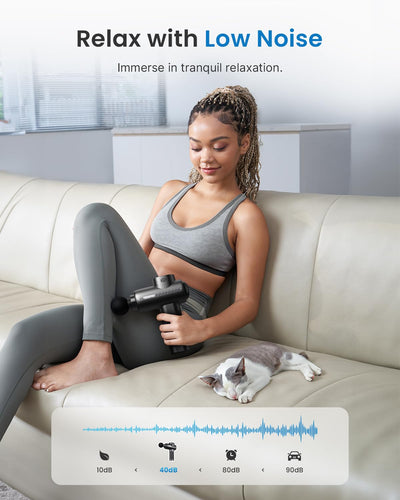 RENPHO Active Thermacool 2 Massage Gun with Heat and Cold Therapy, Christmas Gifts, [2025 Upgraded] Professional Deep Tissue Handheld Massager, Percussion Body Muscle Masajeador for Men Women Athletes