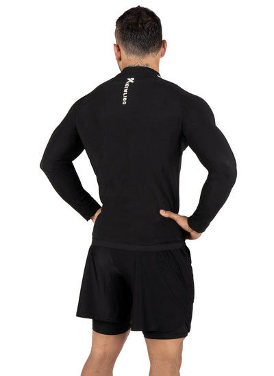 Kewlioo Pro Men's Heat Trapping Sauna Suit For Men, Sauna Long Sleeve Sauna Shirt for Gym, Workouts