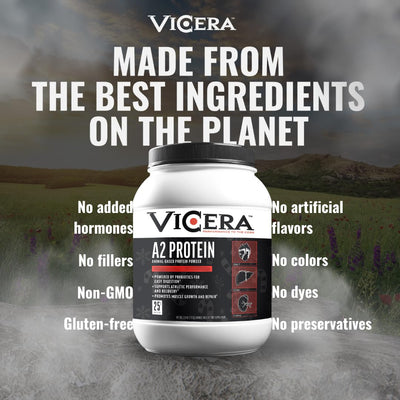 A2 Protein Powder, Peppermint Milkshake, 25 G Protein per Serving, Organic A2/A2 Whey Casein Blend With Probiotics and Celtic Sea Salt, Gluten Free Workout Supplement, Non GMO, 20 Serv, 27.4 Oz