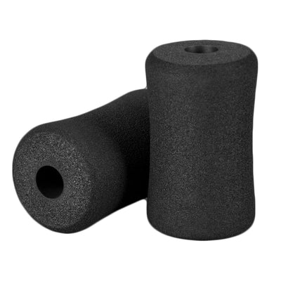 Sponge Foam Foot Pad Roller Pair, Used for Replacing Gym Exercise Equipment, Suitable for 1-inch Rod (Foam 5.12" X 2.76" Od X 0.87" Id)