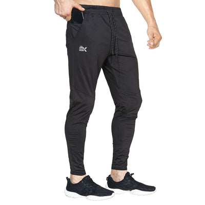 BROKIG Mens Lightweight Gym Jogger Pants,Men's Workout Sweatpants with Zip Pocket