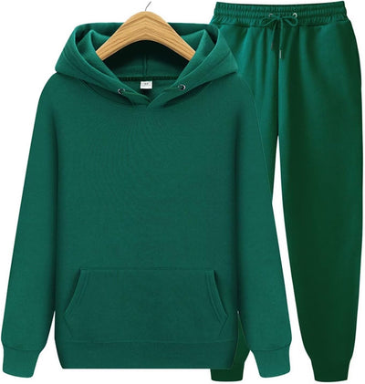 CHAIRAY Women's Hoodie Tracksuit Sweatsuits for Mens Set 2 Piece Hooded Sweatshirts and Sweatpant Sets Jogger Sweatsuit