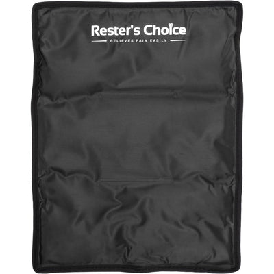 Rester's Choice Gel Cold & Hot Packs (2-Piece Set) Medium 5x10 in. Reusable Warm or Ice Packs for Injuries, Hip, Shoulder, Knee, Back Pain – Hot & Cold Compress for Swelling, Bruises, Surgery