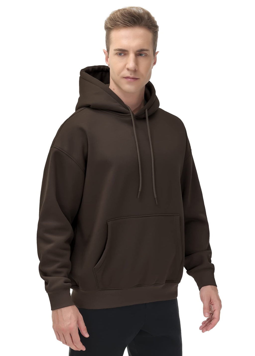 THE GYM PEOPLE Men's Fleece Pullover Hoodie Loose Fit Ultra Soft Hooded Sweatshirt With Pockets
