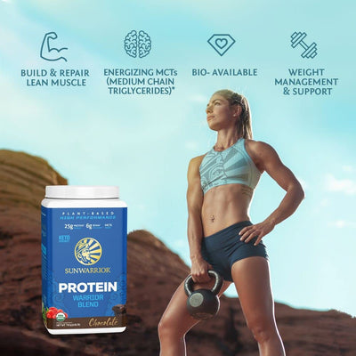 Organic Plant Based Protein Powder | Vegan Organic Protein Powder Vanilla Flavored with BCAA Amino Acids & Hemp Seed Pea Blend | Non-GMO Soy Dairy Filler & Gluten Free (Vanilla, 32 Servings)