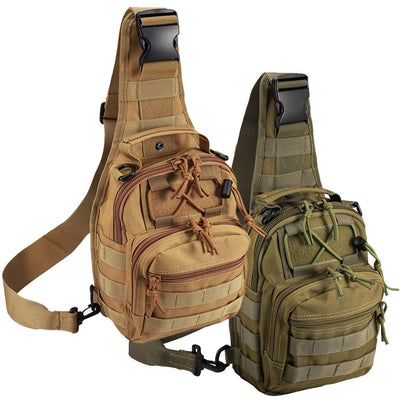Tactical Shoulder Bag,1000D Outdoor Military Sling Daypack Backpack