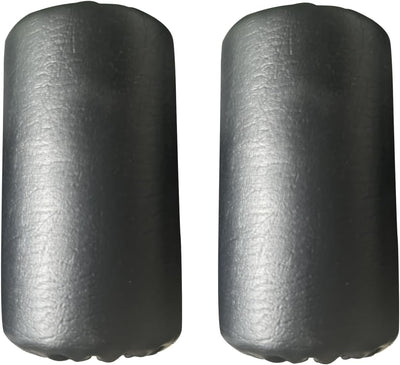 High Density Foam Roller, Replacement Foam Foot Pads for Home Gym Exercise Machines Equipments, Weight Bench Leg Extension Curl Attachment (Leather 7‘’)