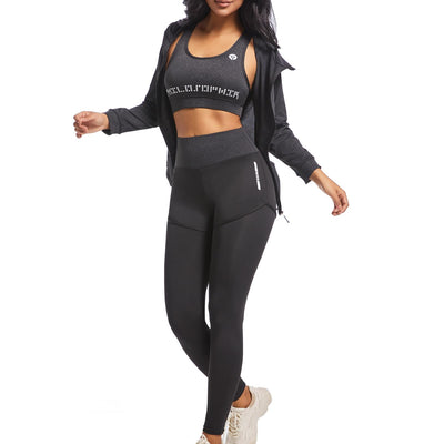 5pcs Workout Outfits for Women Athletic Sets Sport Suits Yoga Gym Fitness Exercise Clothes Jogging Tracksuits