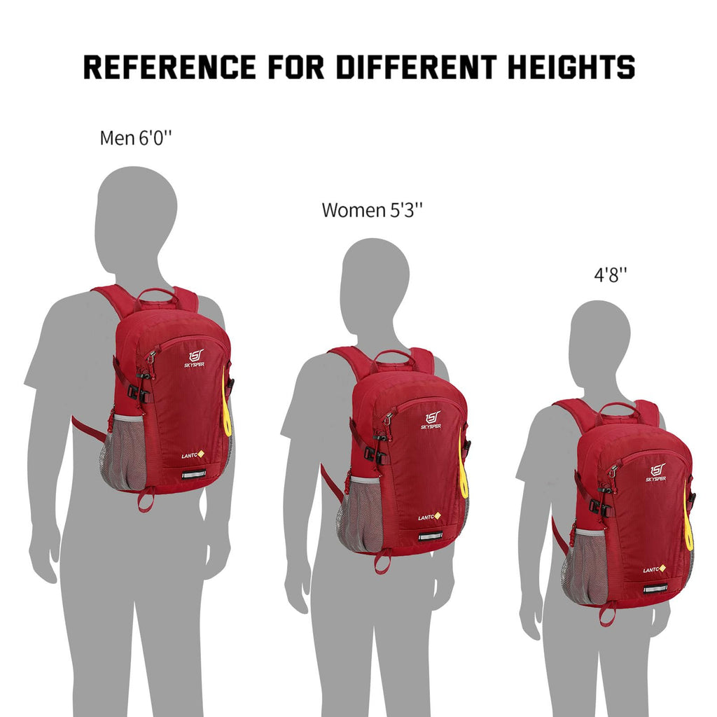 SKYSPER Small Hiking Backpack, 20L/30L Lightweight Travel Backpacks Hiking Daypack for Women Men