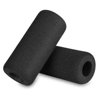 Sponge Foam Foot Pad Roller Pair, Used for Replacing Gym Exercise Equipment, Suitable for 1-inch Rod (Foam 5.12" X 2.76" Od X 0.87" Id)