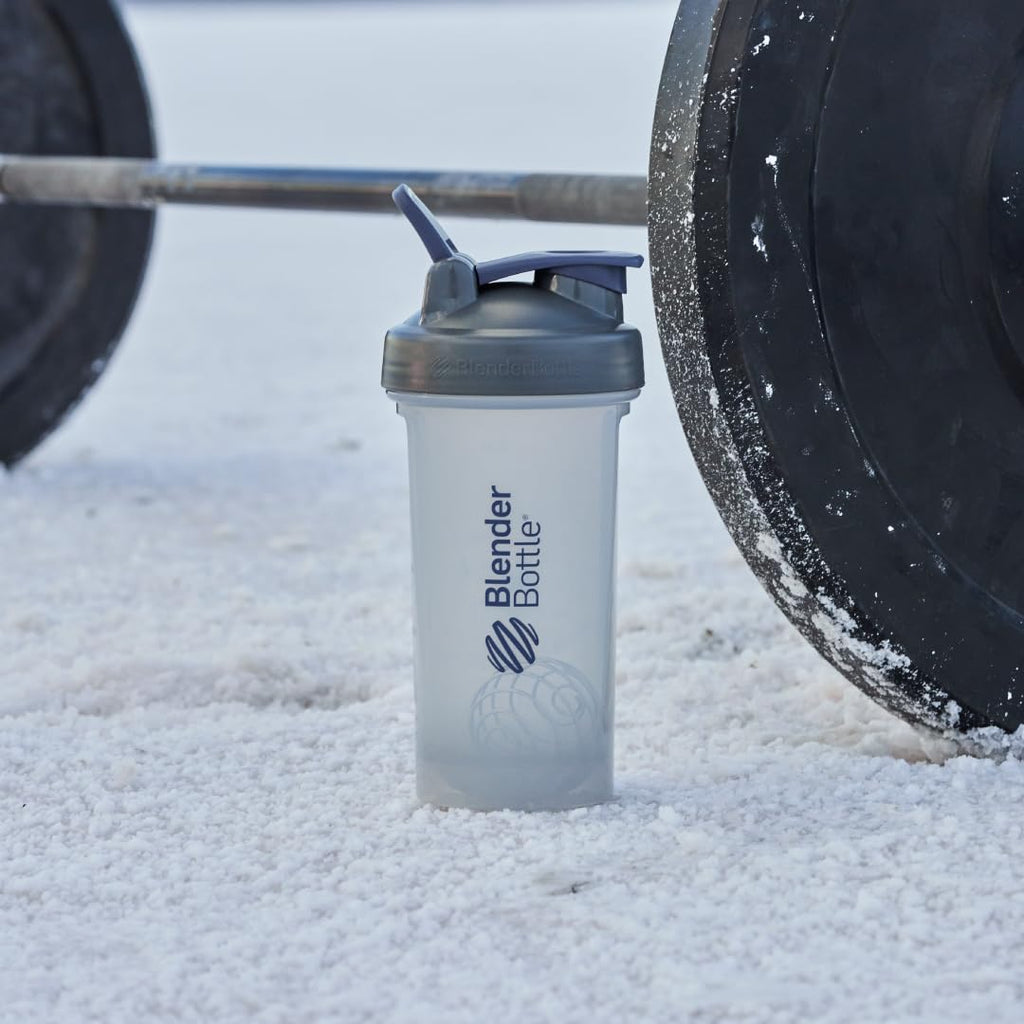 BlenderBottle Shaker Bottle Pro Series Perfect for Protein Shakes and Pre Workout, 28-Ounce, Black