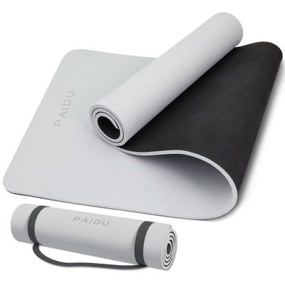 Yoga Mat Non Slip Anti-tear,extra thick-2/5 inch（10MM）High Resiliency Professional POE Yoga Mats for Women Men Kids,72"x24"inch,Workout, Yoga, Pilates and Floor Exercise, with Carrier Strap