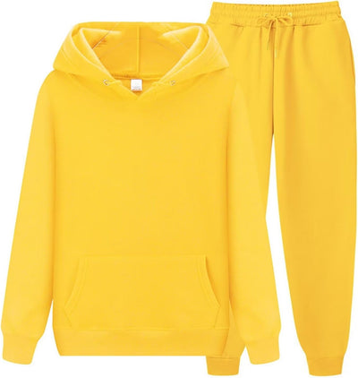 CHAIRAY Women's Hoodie Tracksuit Sweatsuits for Mens Set 2 Piece Hooded Sweatshirts and Sweatpant Sets Jogger Sweatsuit