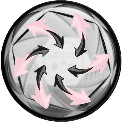 HELIMIX 2.0 Vortex Blender Shaker Bottle Holds upto 28oz | No Blending Ball or Whisk | USA Made | Portable Pre Workout Whey Protein Drink Shaker Cup | Mixes Cocktails Smoothies Shakes | Top Rack Safe