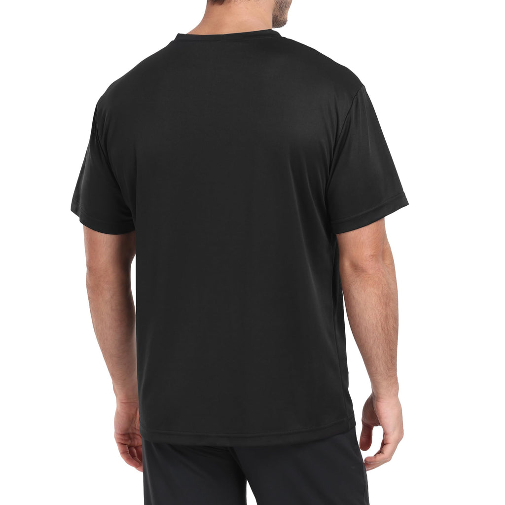 1/5 Pack Running Shirts Men Sport Tops Dry Fit Gym Wicking Athletic T Shirts Breathable Cool Workout Shirts