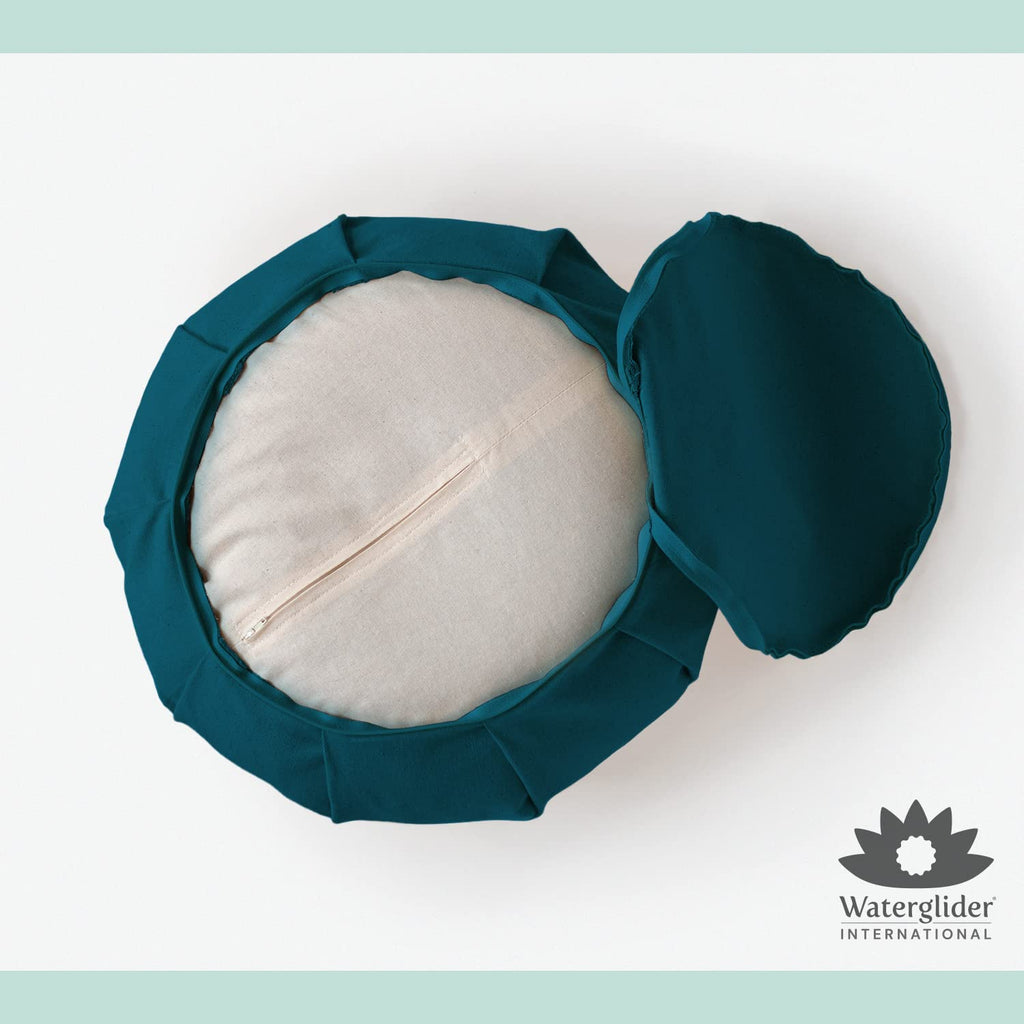 Zafu Meditation Cushion - Eclipse line - Removable Cover and Buckwheat Fill