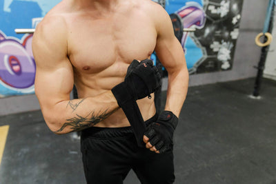 skott Evo 2 Weightlifting Gloves with Integrated Wrist Wrap Support-Double Stitching for Extra Durability-Get Ripped with The Best Body Building Fitness and Exercise Accessories