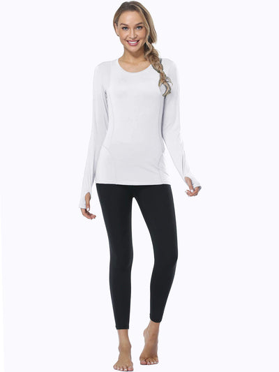 CADMUS Quick-Drying Running Long Sleeve Shirt for Women Workout Shirts