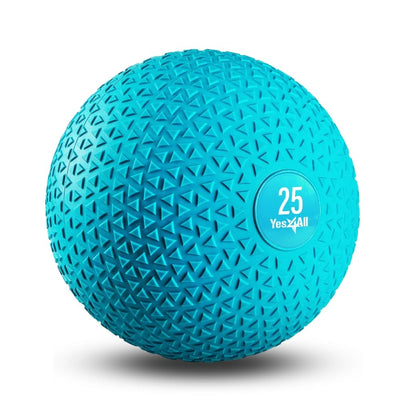 Yes4All Upgraded Fitness Slam Medicine Ball 10lbs for Strength, Power Workout | Exercise, Workout Ball | Orange Beast