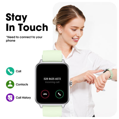 Smart Watch No App/Phone Required,42mm Smartwatch for Women Men,Fitness Tracker Watch with Heart Rate Monitor, Sleep Tracker, Pedometer,Step Counter,IP68 Waterproof, for Android iOS Phones