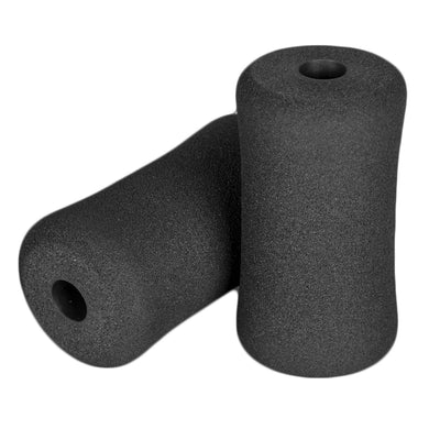 Sponge Foam Foot Pad Roller Pair, Used for Replacing Gym Exercise Equipment, Suitable for 1-inch Rod (Foam 5.12" X 2.76" Od X 0.87" Id)