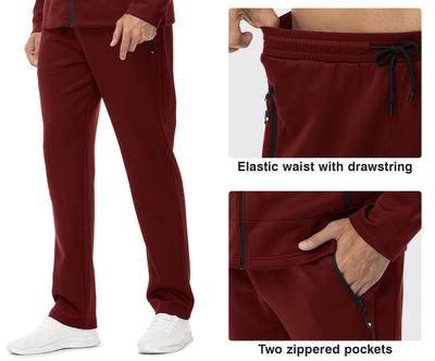 Rdruko Men's Track Sweat Suits 2 Piece Set Sweatsuits Tracksuits Jogging Workout Gym Athletic Suits with Hood