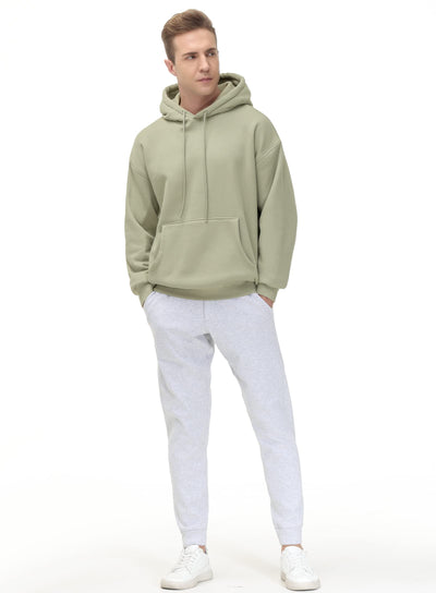 THE GYM PEOPLE Men's Fleece Pullover Hoodie Loose Fit Ultra Soft Hooded Sweatshirt With Pockets
