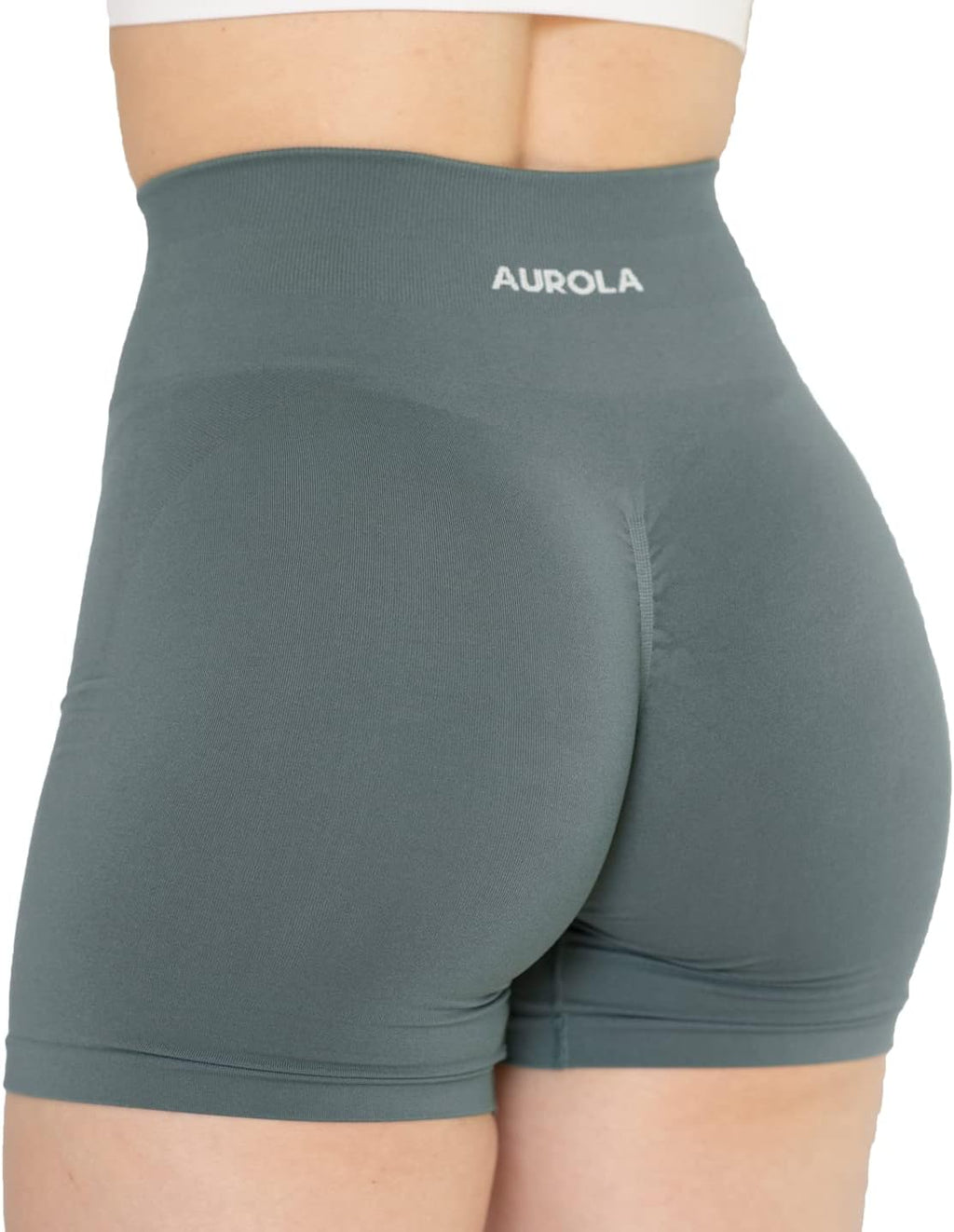 AUROLA Intensify Workout Shorts for Women Seamless Scrunch Short Gym Yoga Running Sport Active Exercise Fitness Shorts