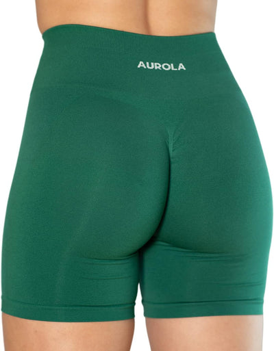AUROLA Intensify Workout Shorts for Women Seamless Scrunch Short Gym Yoga Running Sport Active Exercise Fitness Shorts