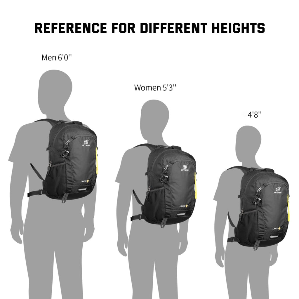 SKYSPER Small Hiking Backpack, 20L/30L Lightweight Travel Backpacks Hiking Daypack for Women Men