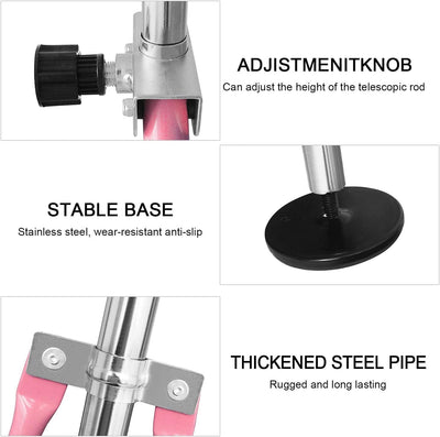 FBSPORT Gymnastics Bar for Kids, Adjustable Height Gymnastic Horizontal Bars,Junior Training Bar Children Folding Training Monkey Bars for Home Using