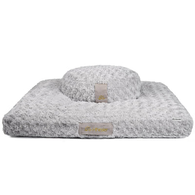 Hihealer Meditation Cushion, Traditional Tibetan Meditation Pillow Velvet Cover - Large Floor Cushion Seating for Adults - Yoga Buckwheat Bolster for Women、Moms