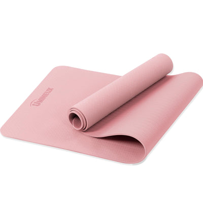 Yoga Mat Non Slip, Pilates Fitness Mats, Eco Friendly, Anti-Tear 1/4" Thick Yoga Mats for Women, Exercise Mats for Home Workout with Carrying Sling and Storage Bag