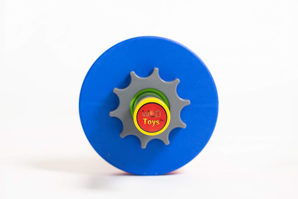 WOD Toys® Barbell Mini - Adjustable Kids Barbell Toy Weight Set for Kid Fitness, Weightlifting and Power lifting - Safe, Durable Kid's Gym Workout and Exercise Equipment for Toddlers and Children