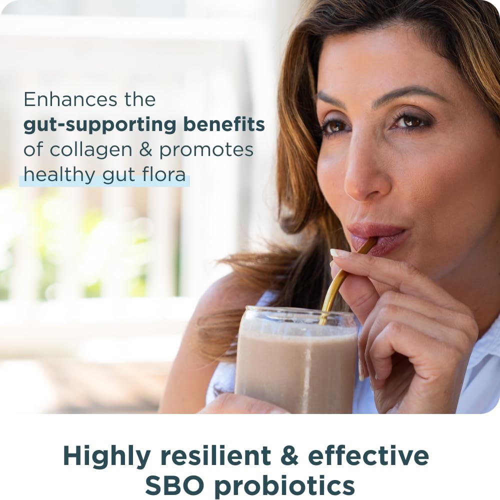 Ancient Nutrition Collagen Powder Protein with Probiotics, Unflavored Multi Collagen Protein with Vitamin C, 45 Servings, Hydrolyzed Collagen Peptides Supports Skin and Nails, Gut Health, 16oz