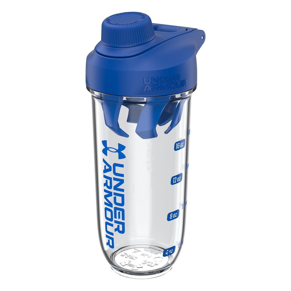 Under Armour UA 24oz Clarity Shaker Bottle Clear/Black OSFA
