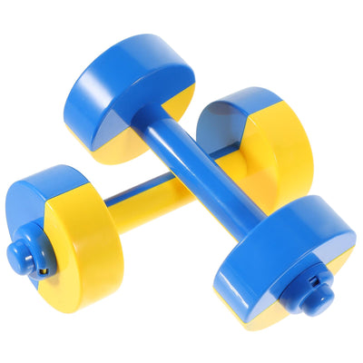 Kids Dumbbell Toy 1 Pair Kids Weight Lifting Set Plastic Dumbbell Toy Gym Sports Workout Equipment for Kids