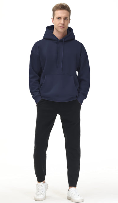 THE GYM PEOPLE Men's Fleece Pullover Hoodie Loose Fit Ultra Soft Hooded Sweatshirt With Pockets