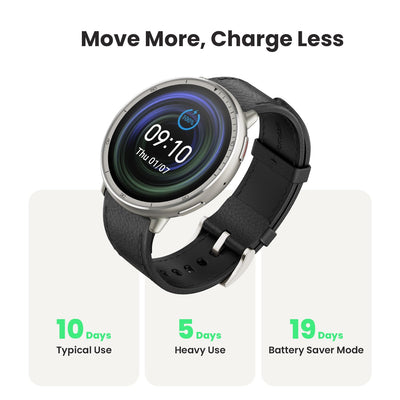 Amazfit Active 2 Sport Smart Watch Fitness Tracker for Android and iPhone, 44mm, 10 Day Battery, Water Resistant, GPS Maps, Sleep Monitor, 160+ Workout Modes, 400 Face Styles, Silicone Strap, Free App