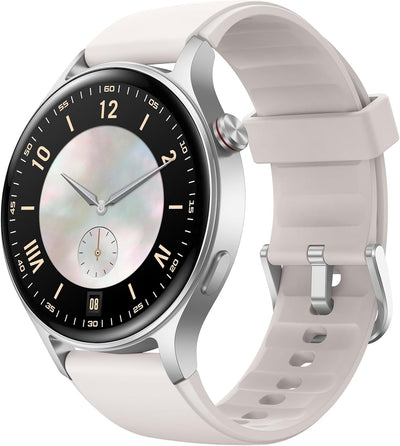 Fitpolo Smart Watch for Women,1.3" AMOLED Touchscreen Fitness Tracker, Make/Answer Calls, Heart Rate SpO2 Monitor, IP68 Waterproof, Sleep & Activity Tracking Smartwatch for Android Phones iPhone