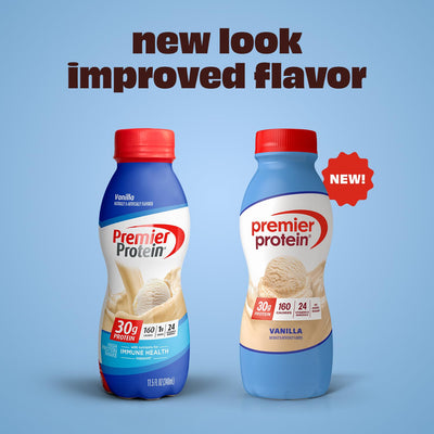 Premier Protein Shake, Chocolate, 30g Protein 1g Sugar 24 Vitamins Minerals Nutrients to Support Immune Health, 11.5 fl oz (Pack of 12)