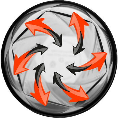 HELIMIX 2.0 Vortex Blender Shaker Bottle Holds upto 28oz | No Blending Ball or Whisk | USA Made | Portable Pre Workout Whey Protein Drink Shaker Cup | Mixes Cocktails Smoothies Shakes | Top Rack Safe