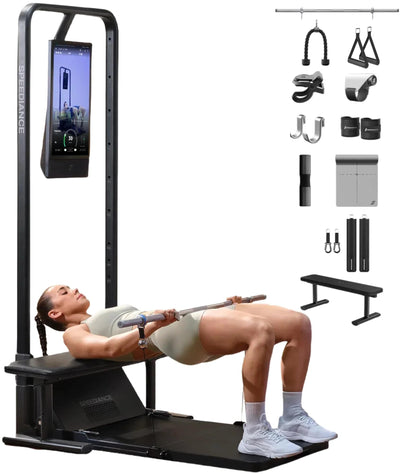 Speediance Home Gym, Smart AI-Powered Multi-Functional Smith Machine for Full Body Strength Training, All-in-one Gym Equipment, Digital Weight System, Workout Station, Squat Rack, Gym Monster 2